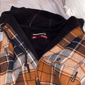 Hoodie flannel